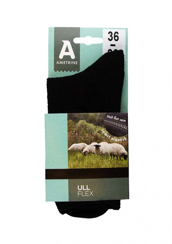 Ametrine Ullflex sokker, 2 par